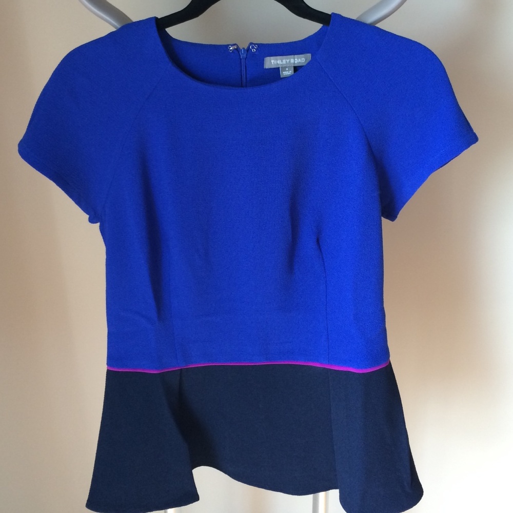 Tinley Road peplum top, Small